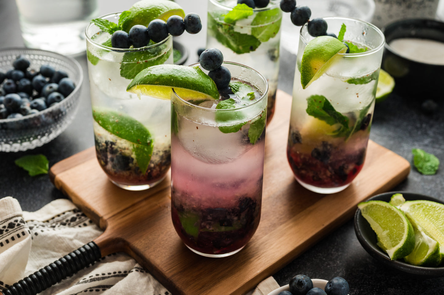 Blueberry Mojito