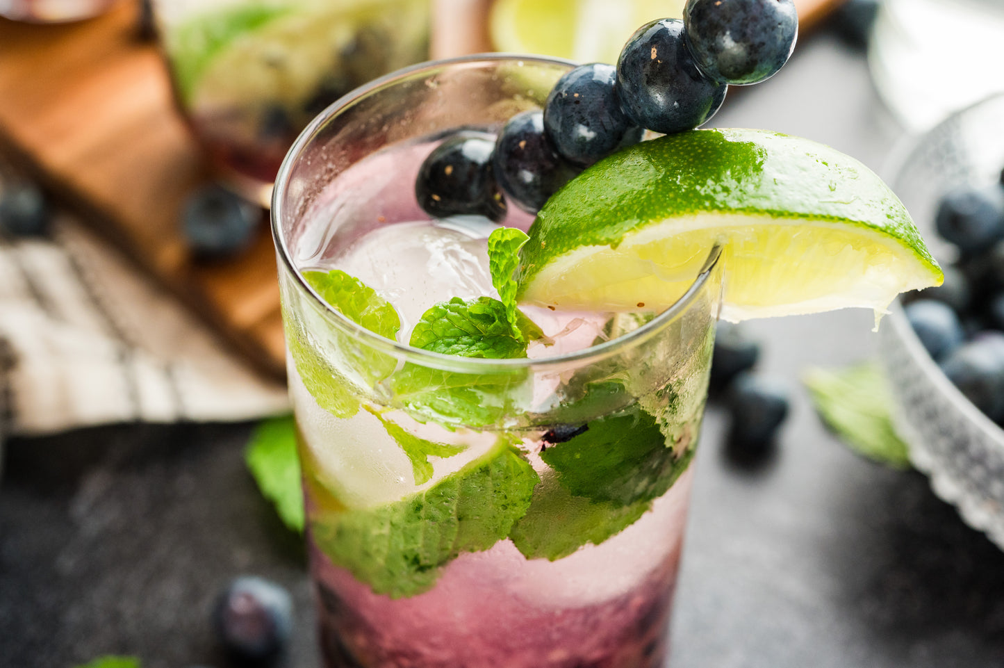 Blueberry Mojito