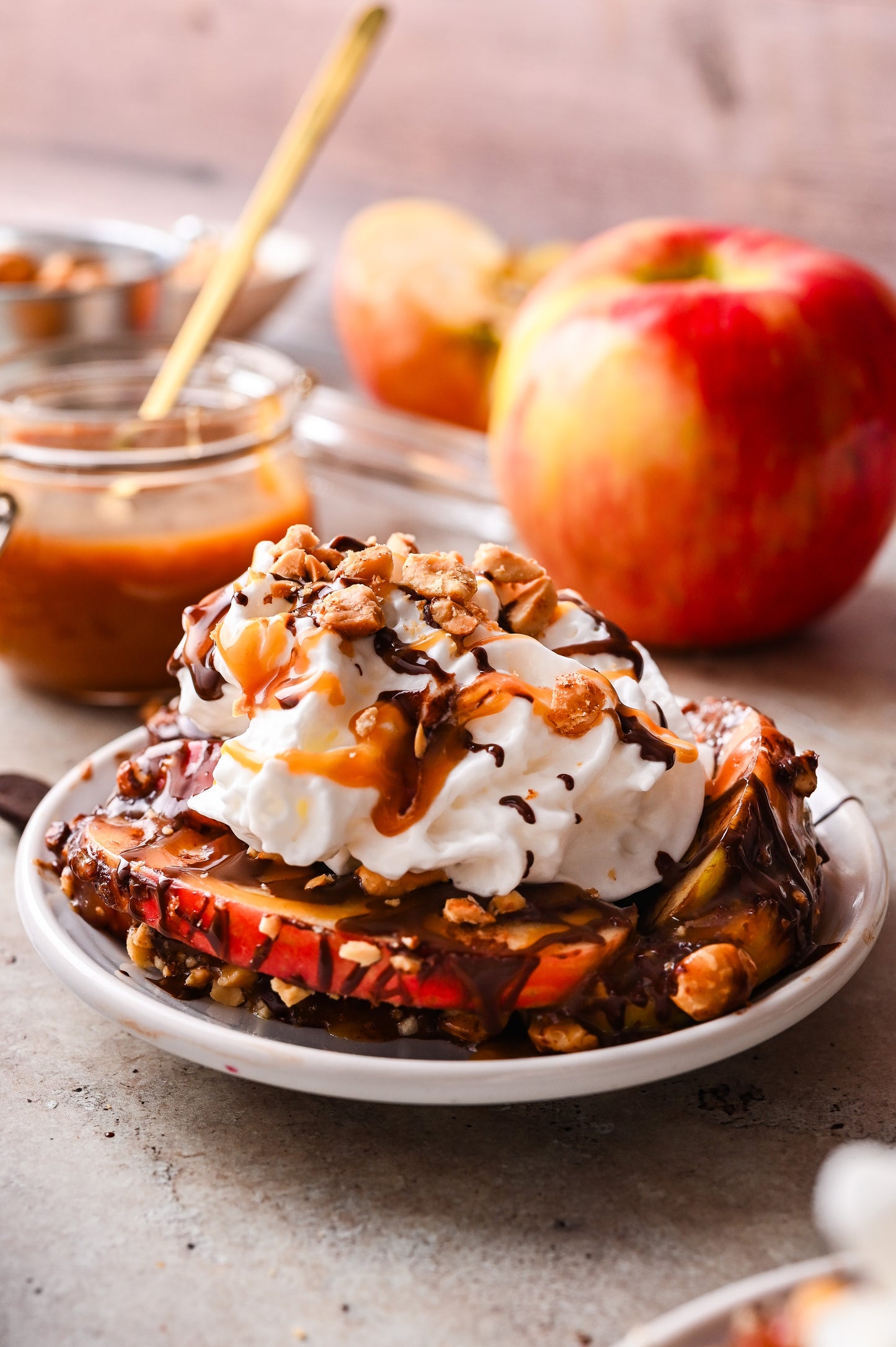 Caramel Apple Nachos