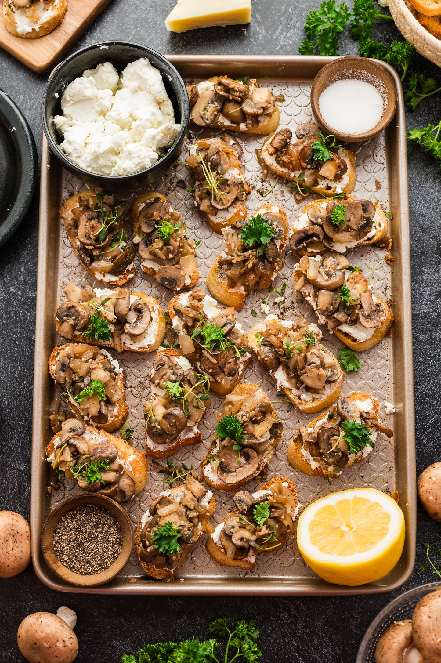 Mushroom Bruschetta