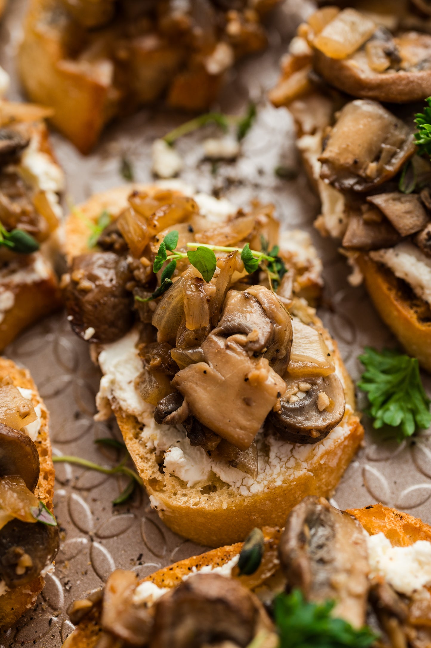 Mushroom Bruschetta