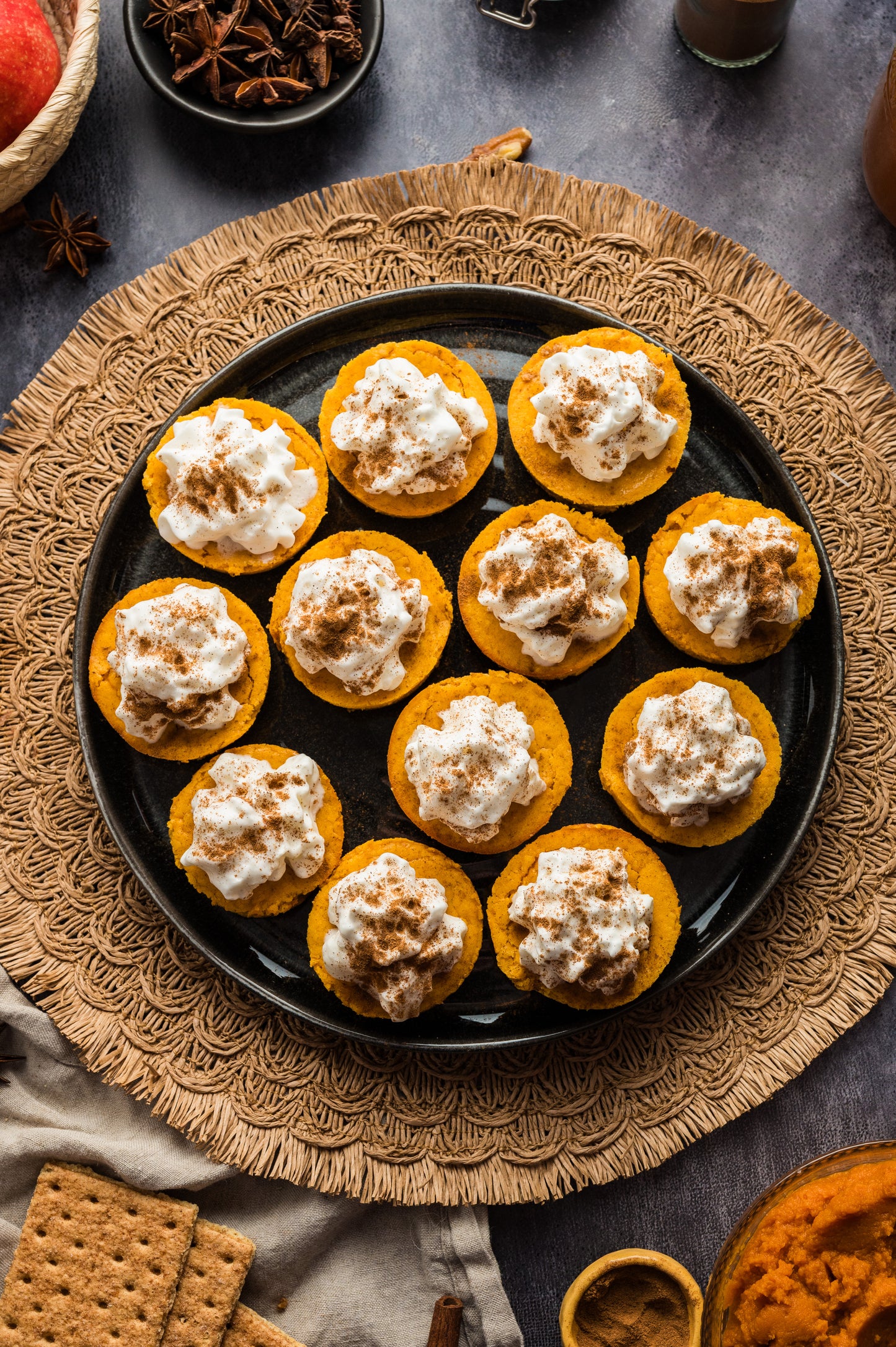 Pumpkin Cheesecake Bites