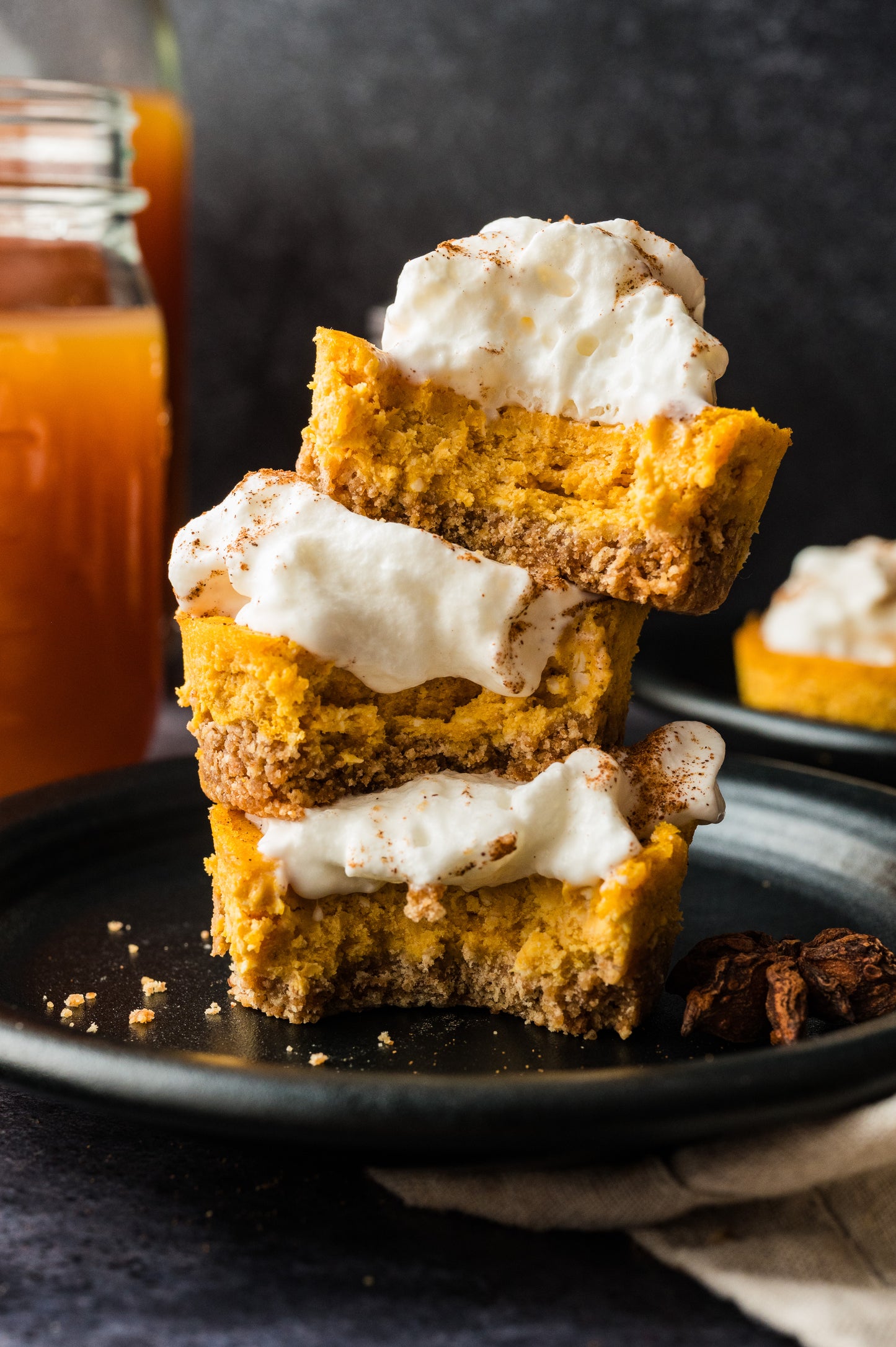 Pumpkin Cheesecake Bites