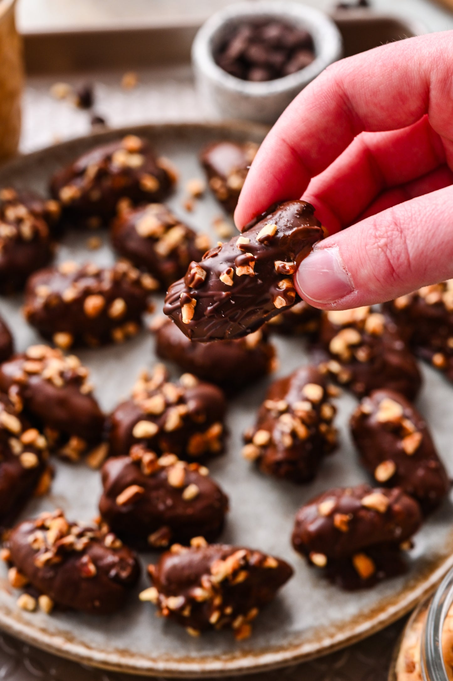 Snickers Stuffed Dates