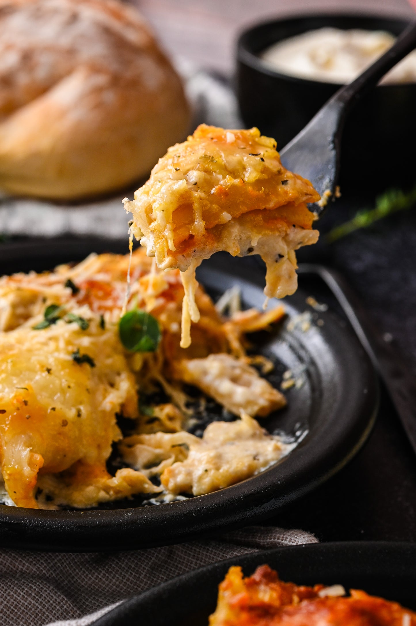 White Pumpkin Lasagna