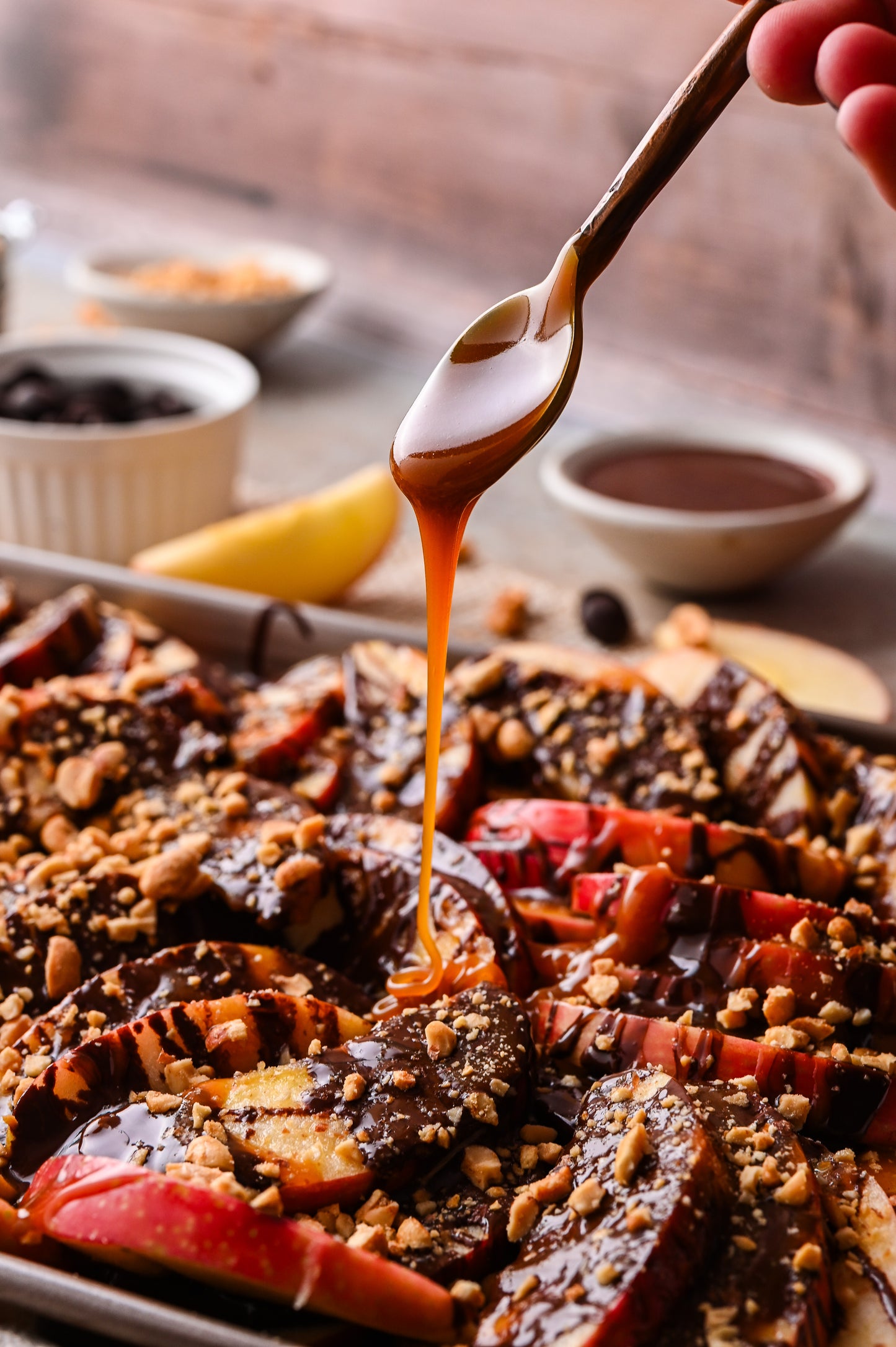 Caramel Apple Nachos