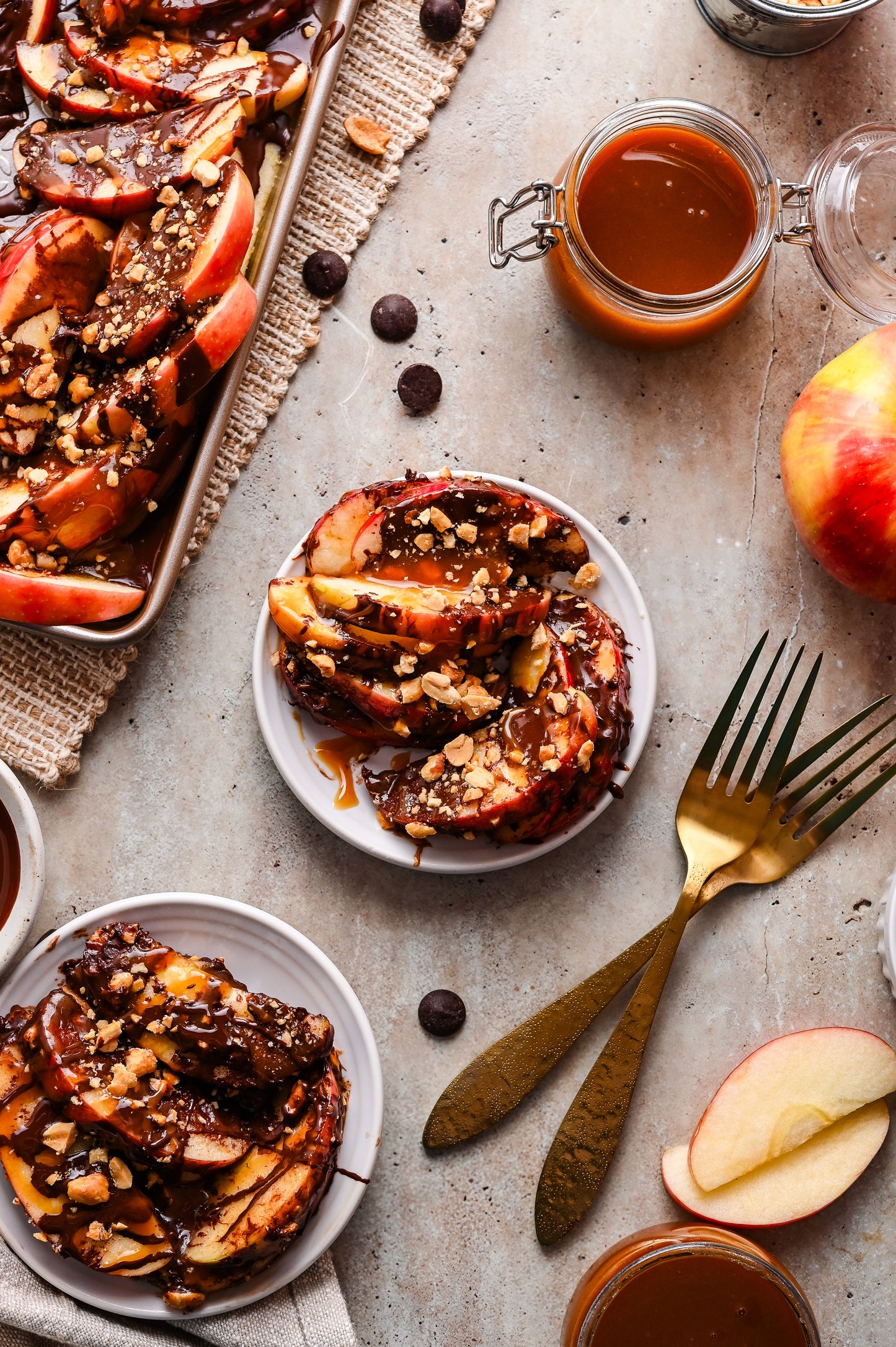 Caramel Apple Nachos