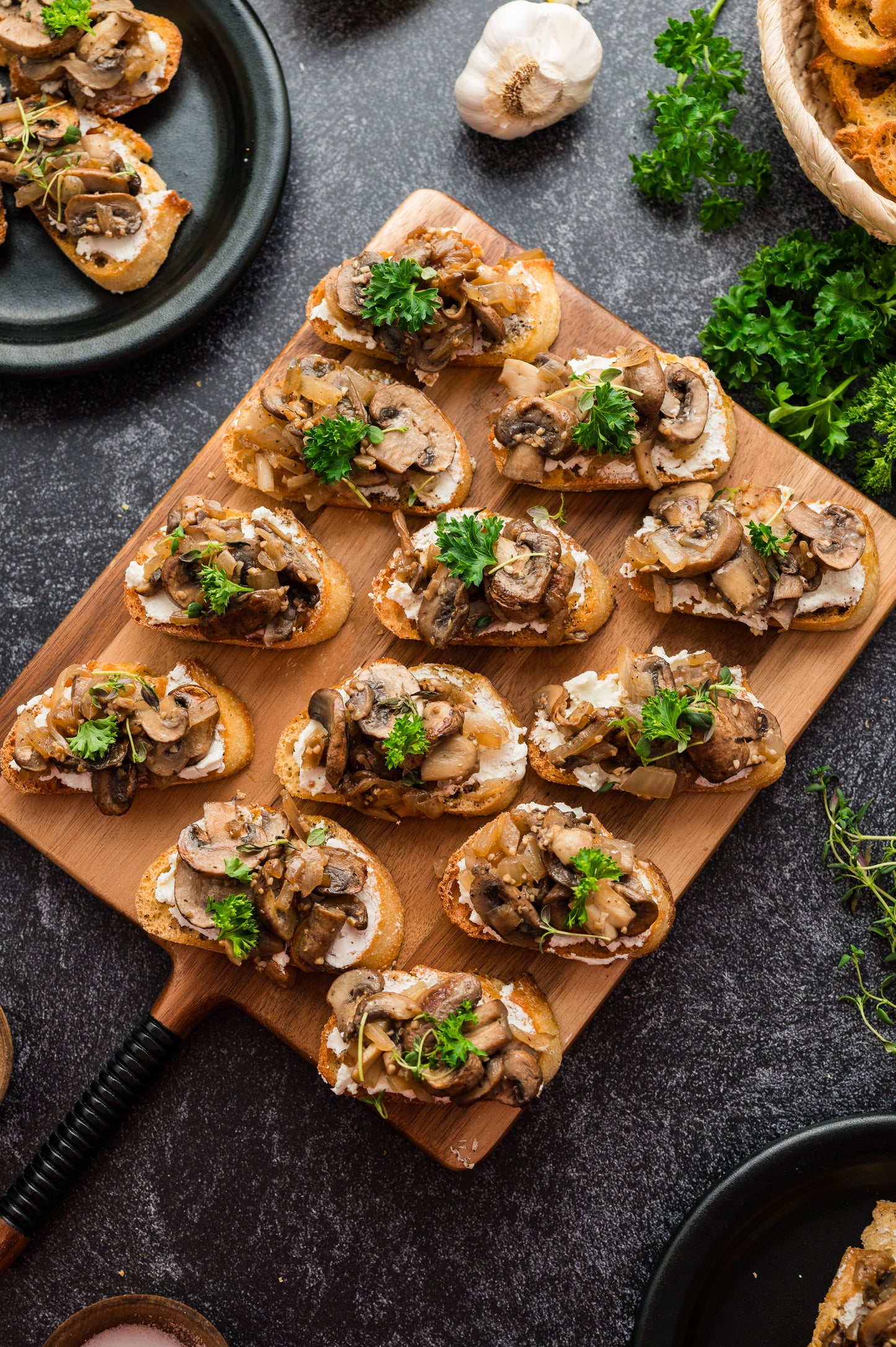 Mushroom Bruschetta