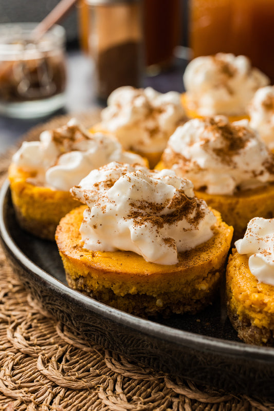 Pumpkin Cheesecake Bites