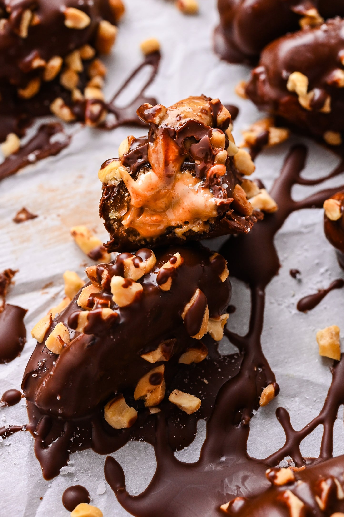 Snickers Stuffed Dates