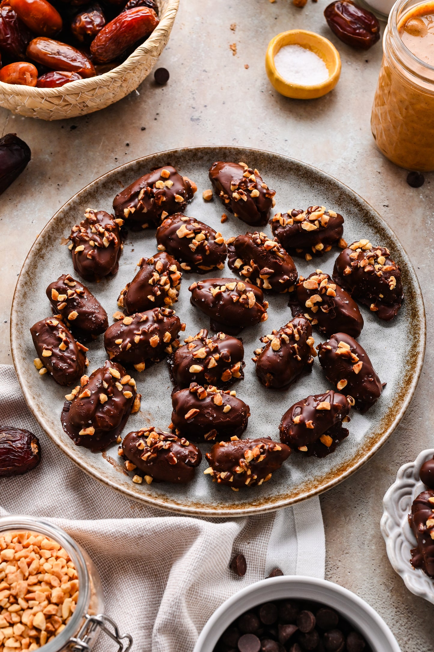 Snickers Stuffed Dates