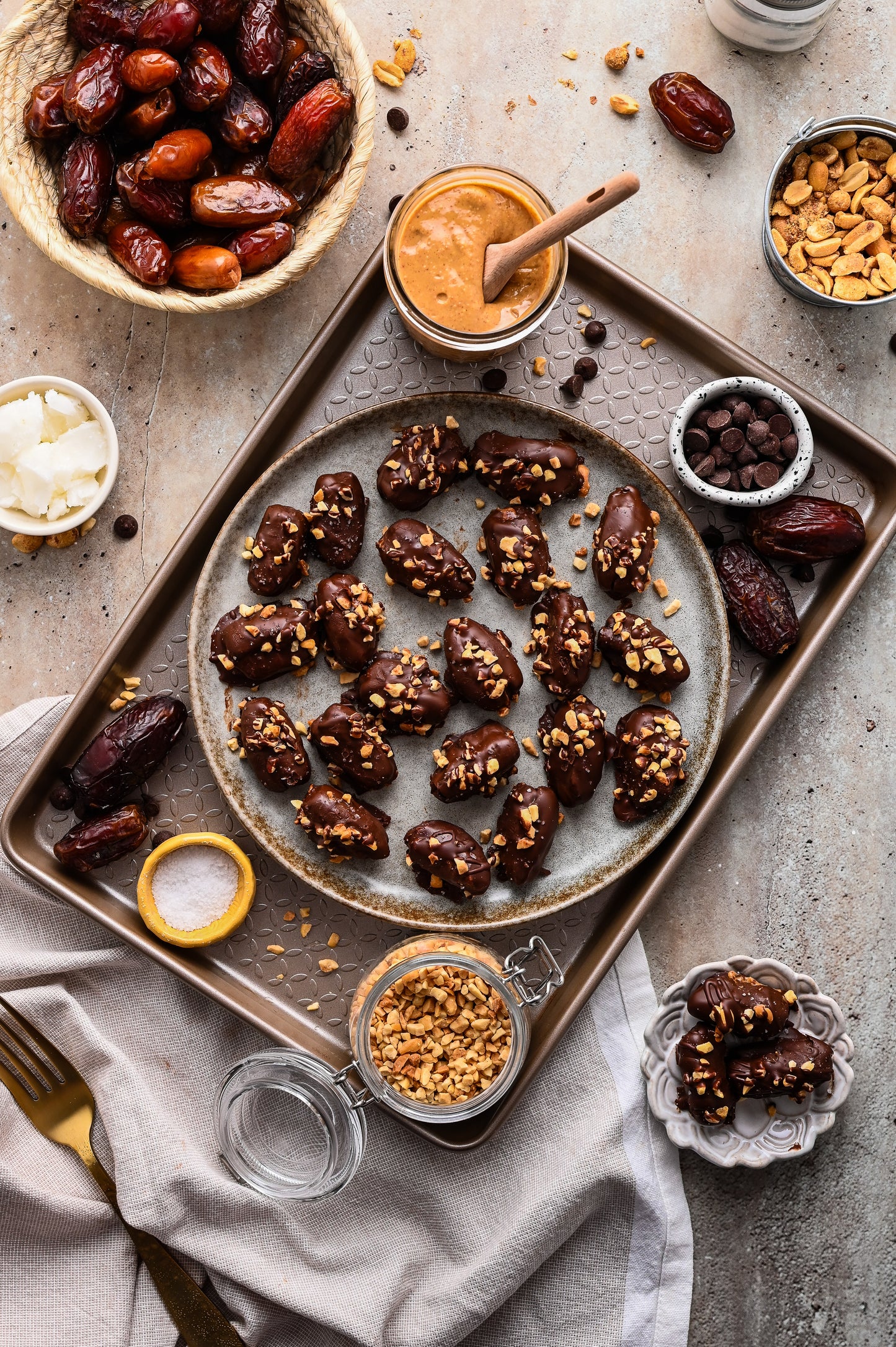 Snickers Stuffed Dates
