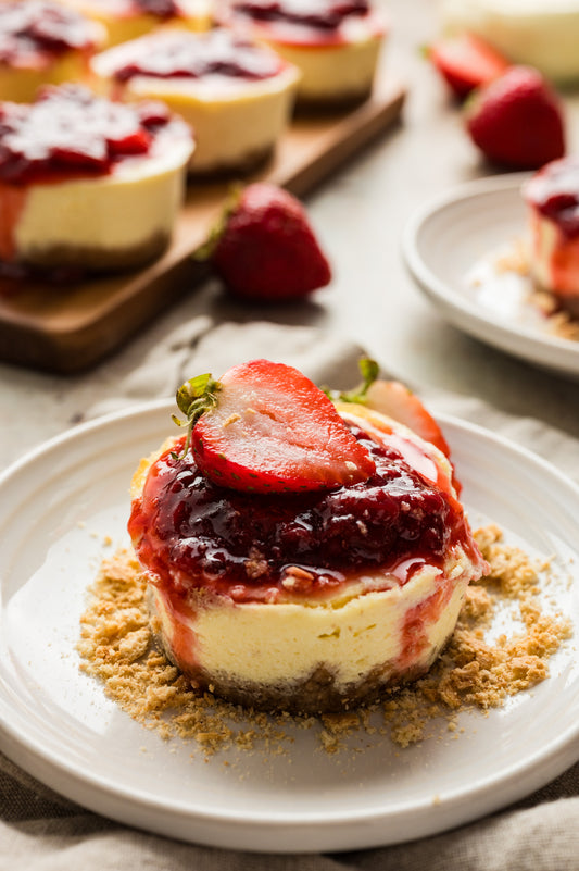 Strawberry Cheesecake Bites