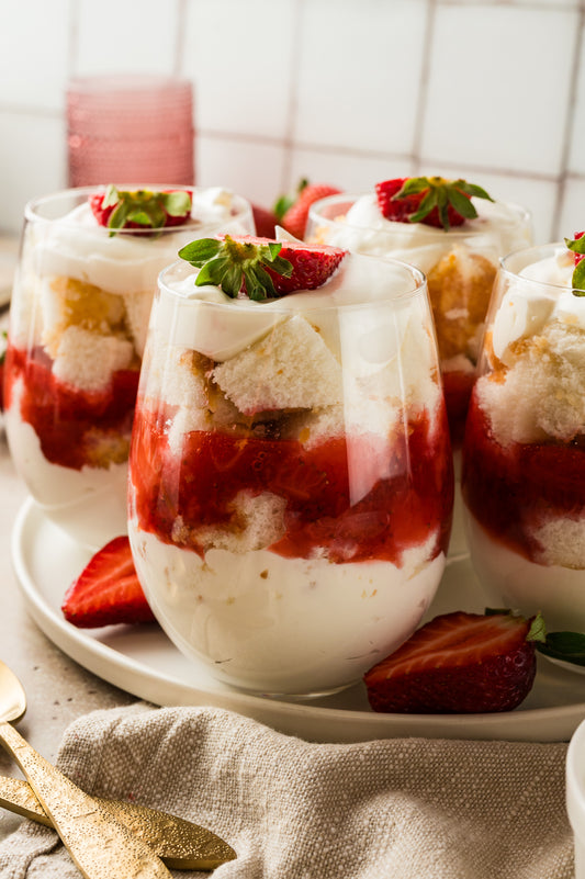 Strawberry Shortcake Trifle