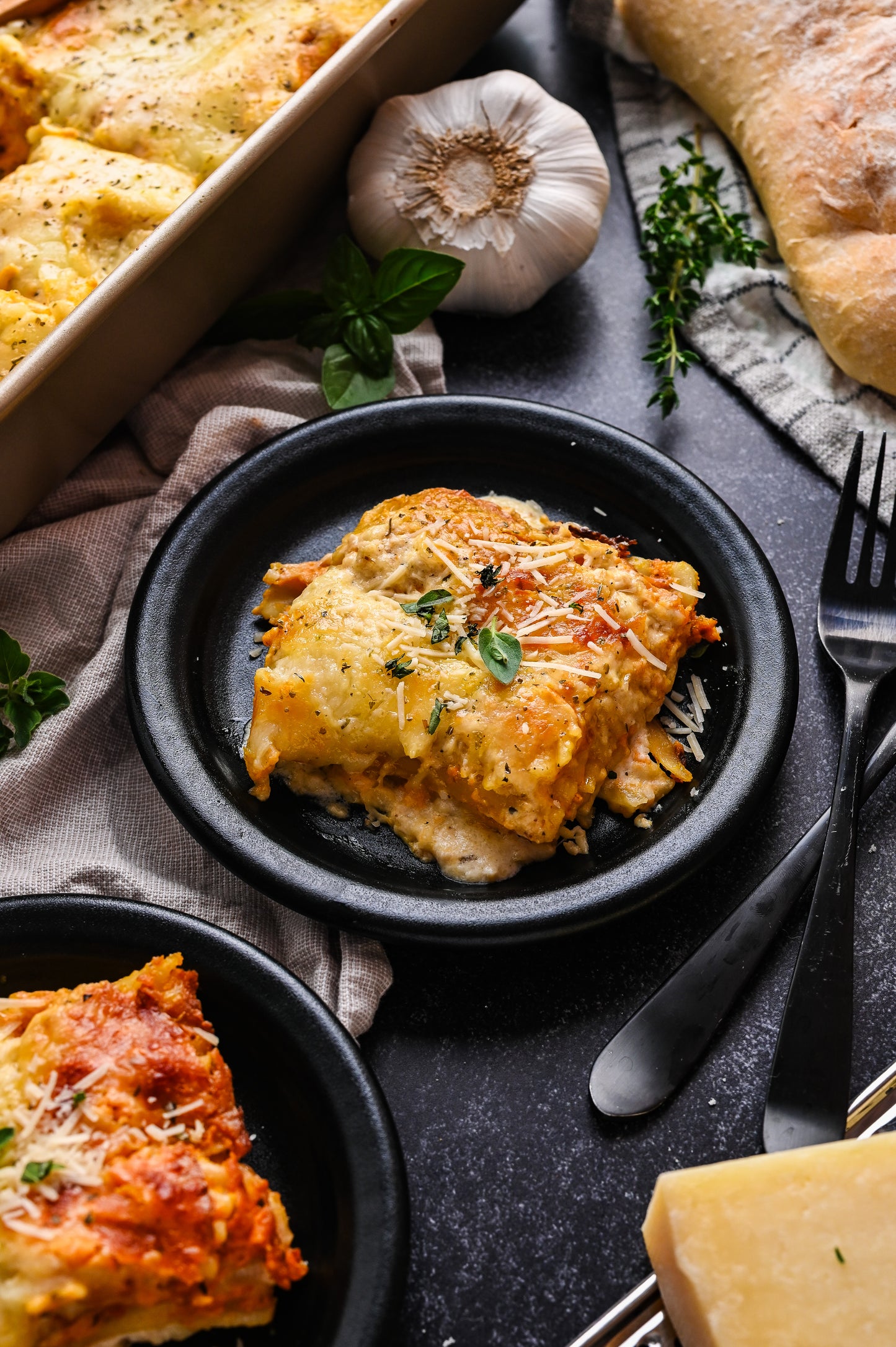 White Pumpkin Lasagna